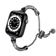 Niesamowicie Stylowy Apple Watch Series 7 45mm Metal I Stras Pasek