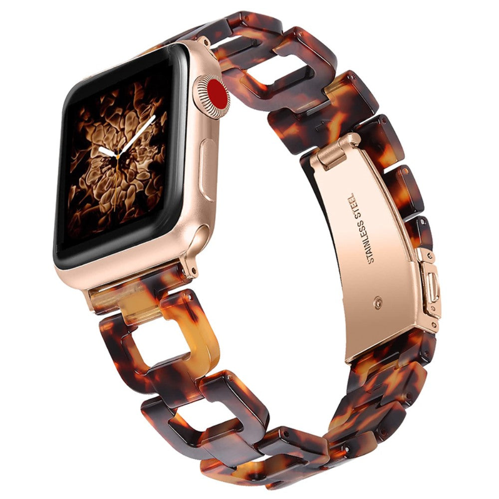 Super kønt Apple Watch Series 7 45mm  Rem - Brun#serie_2