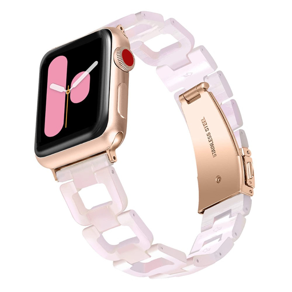 Super kønt Apple Watch Series 7 45mm  Rem - Pink#serie_7