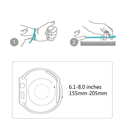 Elegant Apple Watch Series 7 45mm Silikone Urrem - Hvid#serie_6