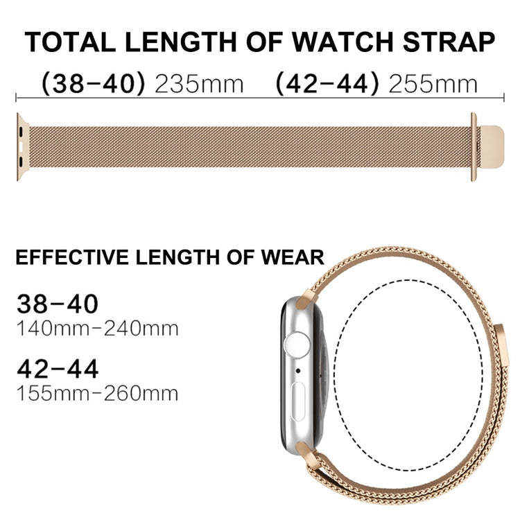 Helt vildt smuk Apple Watch Series 7 45mm Metal Urrem - Pink#serie_3