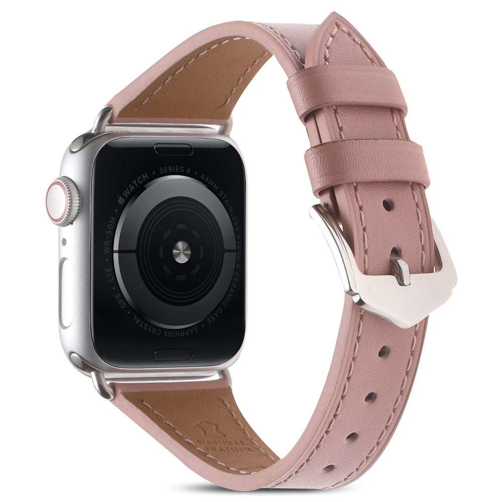 Meget holdbart Universal Apple Ægte læder Rem - Pink#serie_9