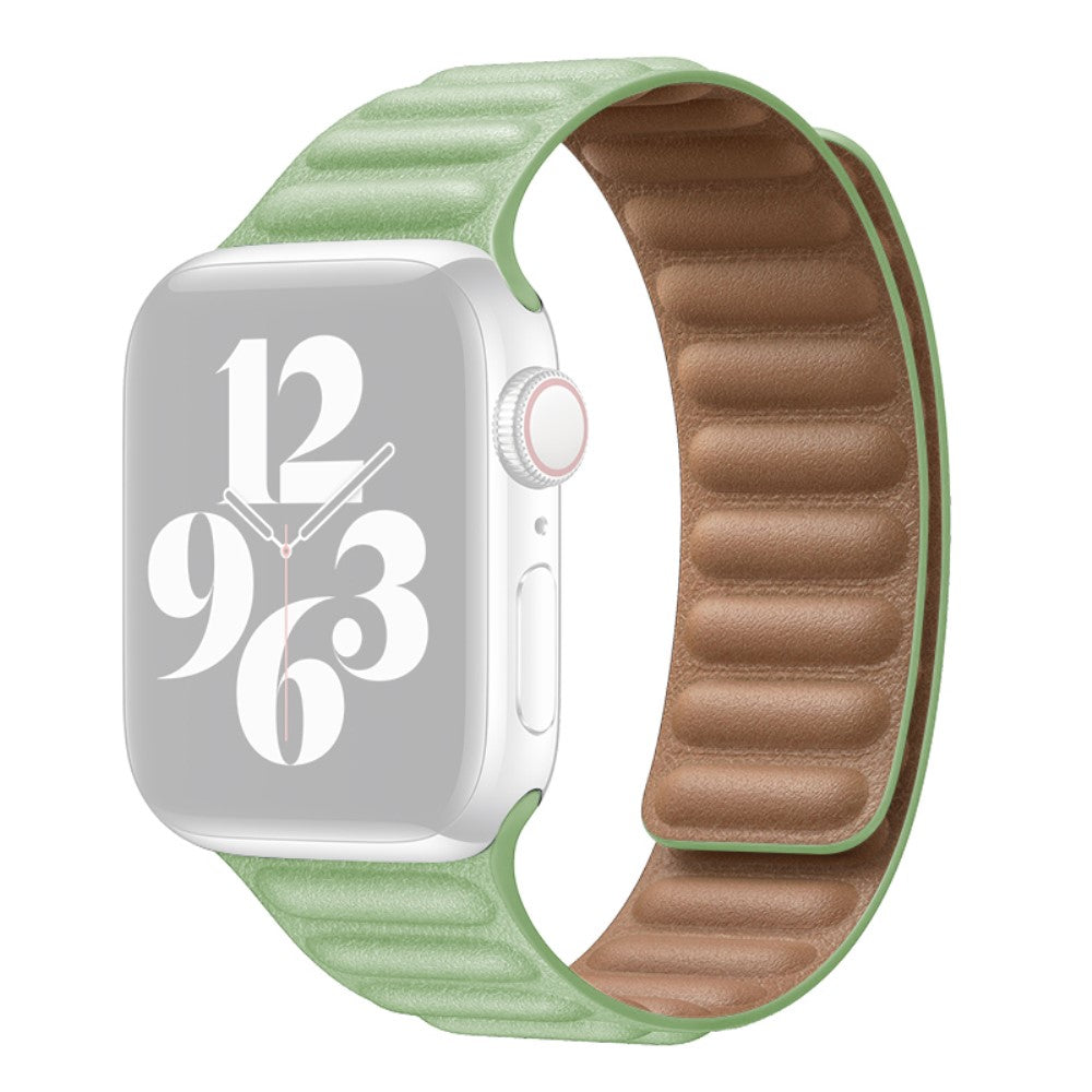 Superflot Universal Apple Ægte læder Rem - Grøn#serie_3