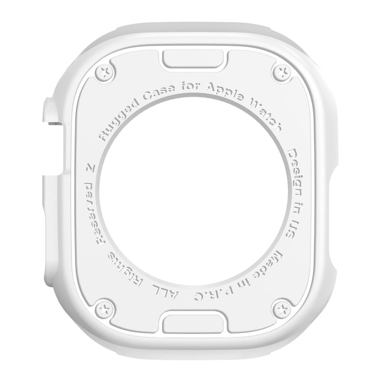 Apple Watch Ultra  Silikone Bumper  - Hvid#serie_2