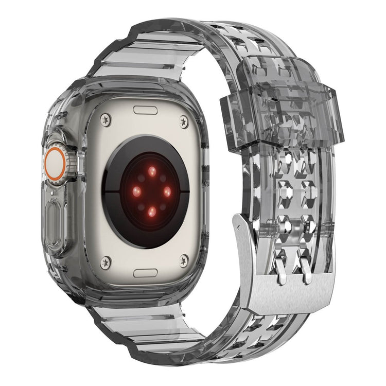 Super sejt Apple Watch Ultra Silikone Rem - Sort#serie_2