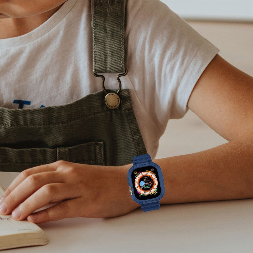 Meget sejt Apple Watch Ultra Silikone Rem - Hvid#serie_7