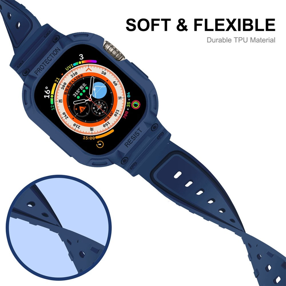 Meget sejt Apple Watch Ultra Silikone Rem - Gennemsigtig#serie_8