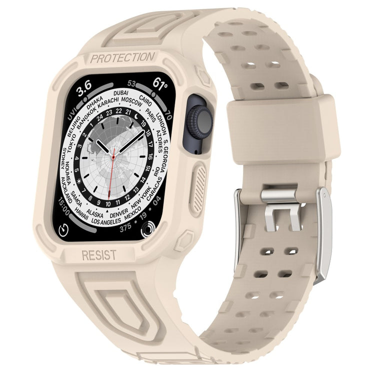 Vildt Flot Plastik Rem passer til Apple Watch Ultra - Hvid#serie_8