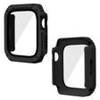 Trwały Apple Watch Series 8 (41mm) / Apple Watch Series 7 41mm Uniwersalne Obudowa z Osłona ekranu w Szkło i Plastik