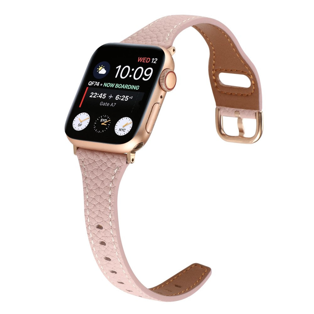 Super fed Universal Apple Ægte læder Rem - Pink#serie_3