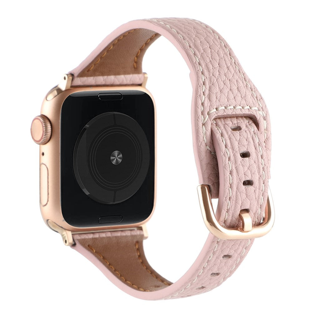 Super fed Universal Apple Ægte læder Rem - Pink#serie_3