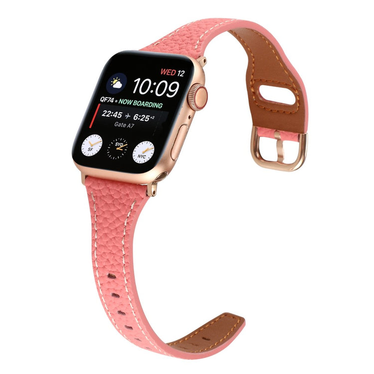 Super fed Universal Apple Ægte læder Rem - Pink#serie_4