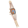 Niesamowicie Wytrzymały Apple Smartwatch Metal I Skóra Syntetyczna Pu Uniwersalne Pasek