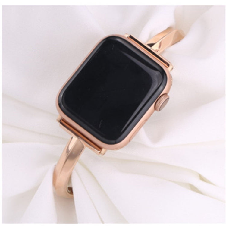 Meget Smuk Metal Universal Rem passer til Apple Smartwatch - Pink#serie_3