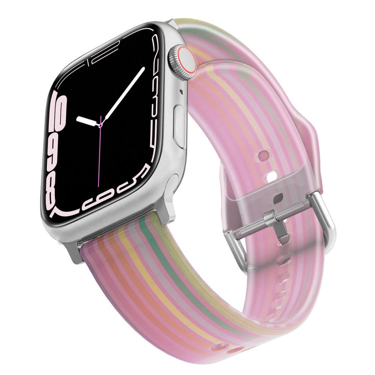 Super cool Universal Apple Silikone Rem - Pink#serie_3