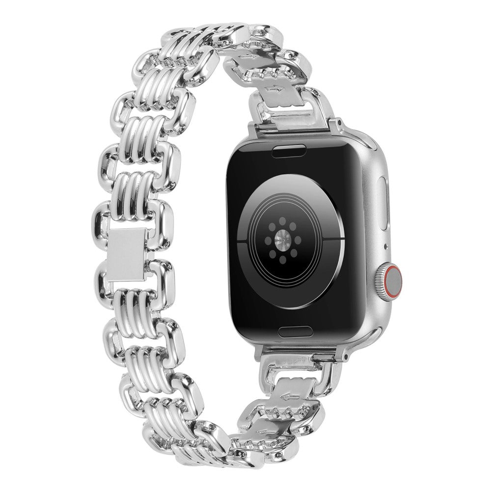 Skøn Universal Apple Metal Rem - Sølv#serie_5