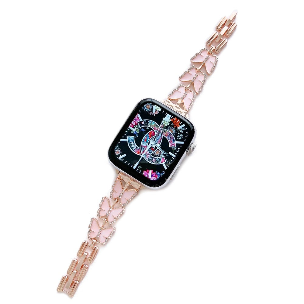 Helt vildt komfortabel Universal Apple Metal Rem - Pink#serie_6