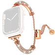 Mocny Apple Smartwatch Metal I Stras Uniwersalne Pasek