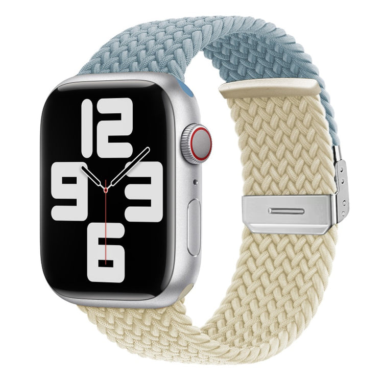 Glimrende Nylon Universal Rem passer til Apple Smartwatch - Blå#serie_7