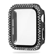 Mega Stylowy Apple Smartwatch Uniwersalne Obudowa z Osłona ekranu w Szkło, Plastik i Stras