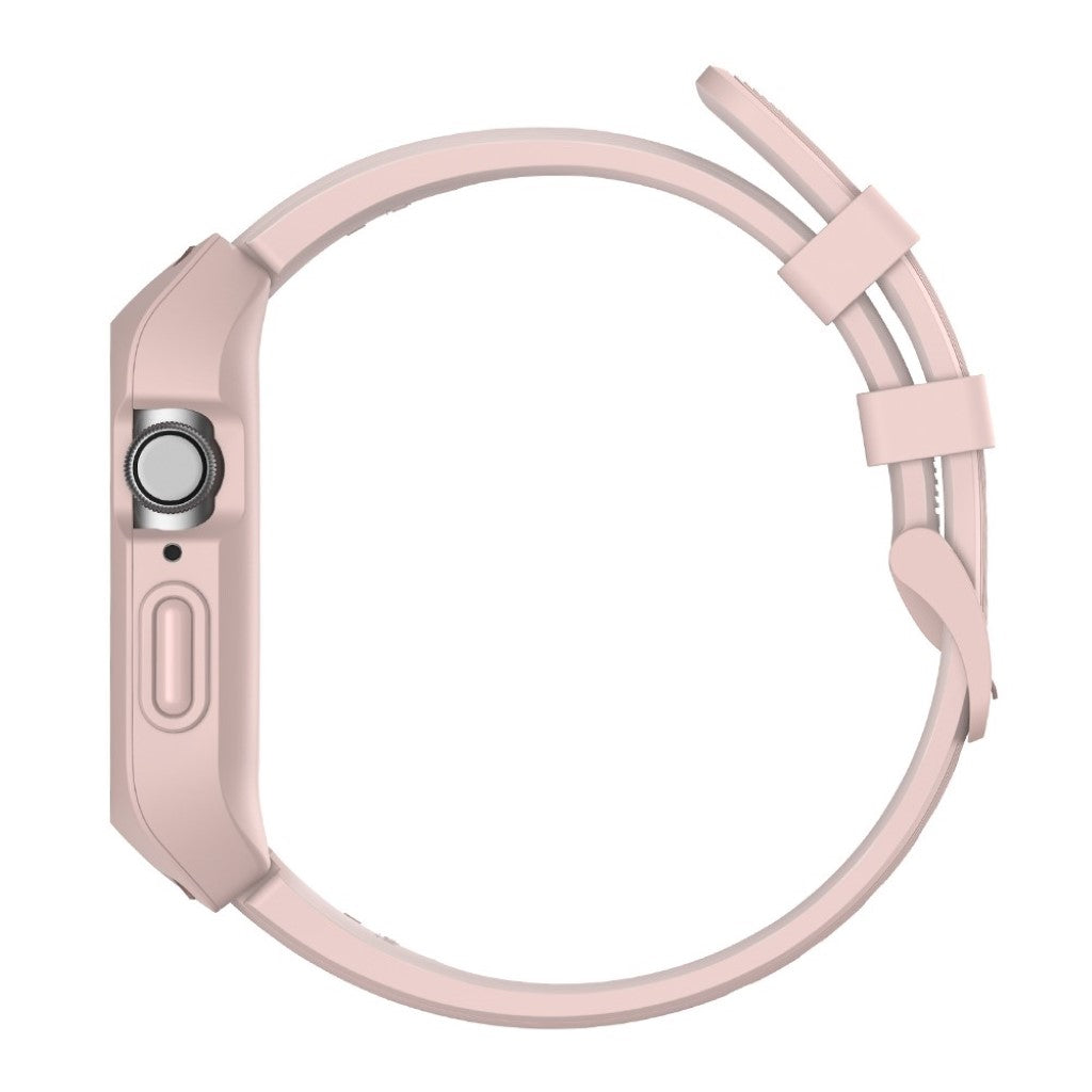 Vildt nydelig Apple Watch Series 1-3 42mm Silikone Rem - Pink#serie_3