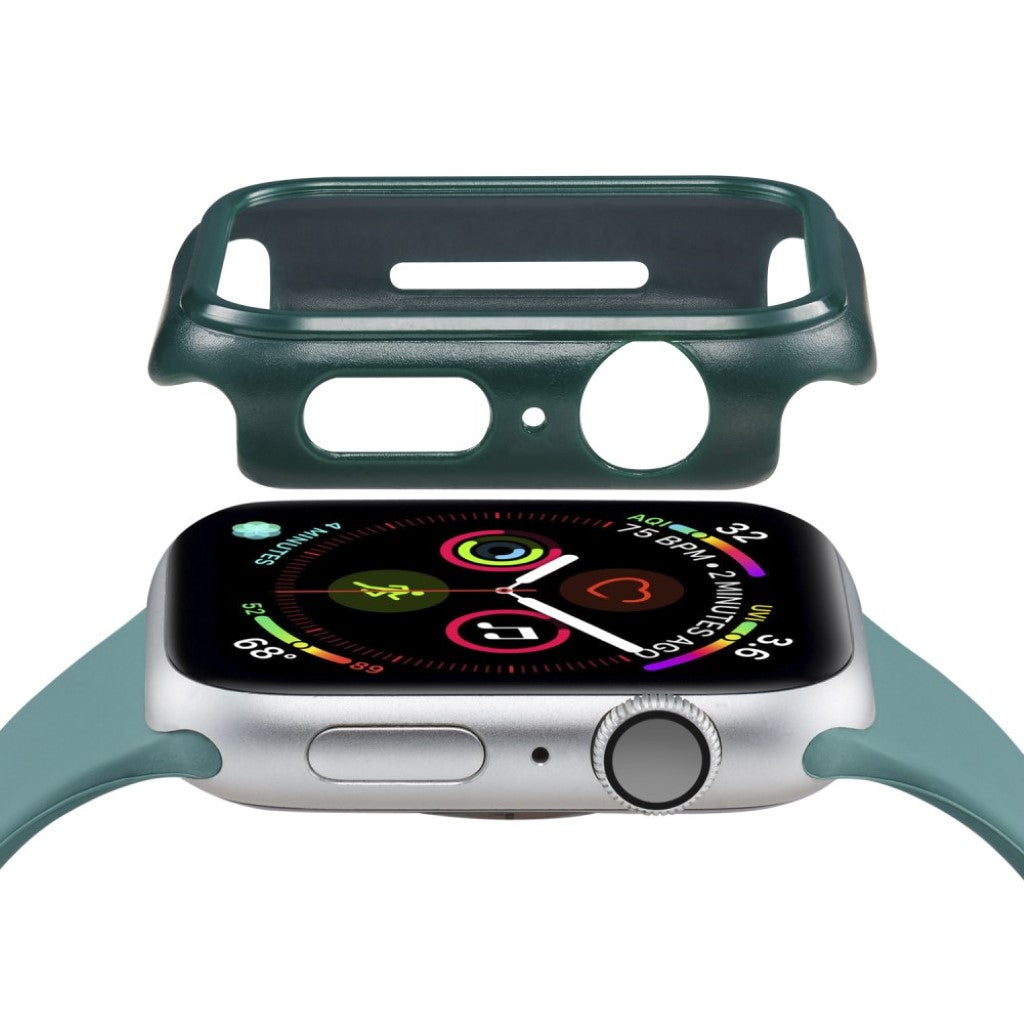 Apple Watch Series 1-3 42mm Mat Plastik Bumper  - Grøn#serie_4