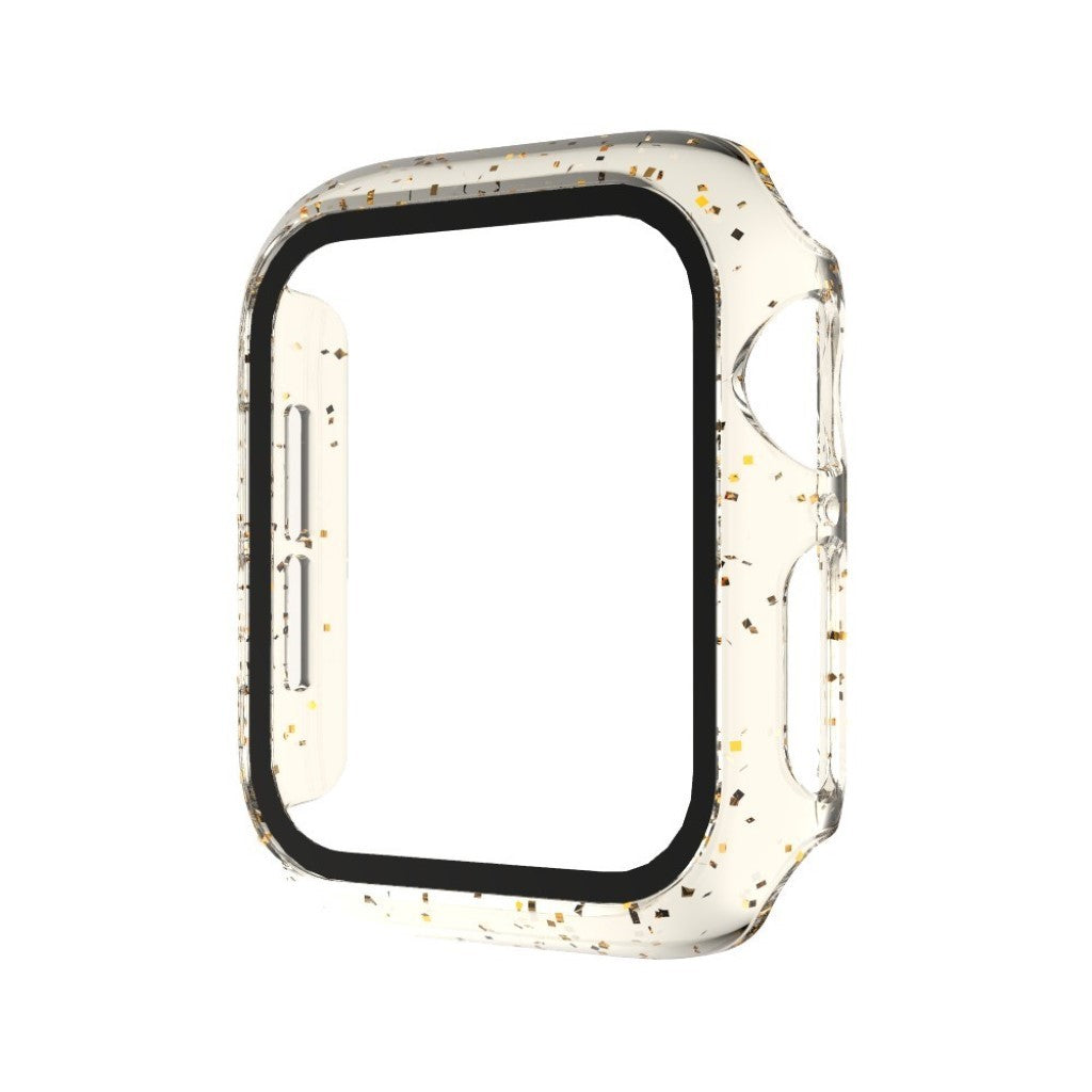 Beskyttende Apple Watch Series 1-3 42mm Plastik Cover - Guld#serie_2