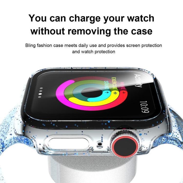 Beskyttende Apple Watch Series 1-3 42mm Plastik Cover - Blå#serie_3