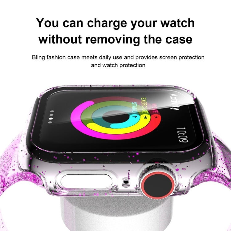 Beskyttende Apple Watch Series 1-3 42mm Plastik Cover - Lilla#serie_7