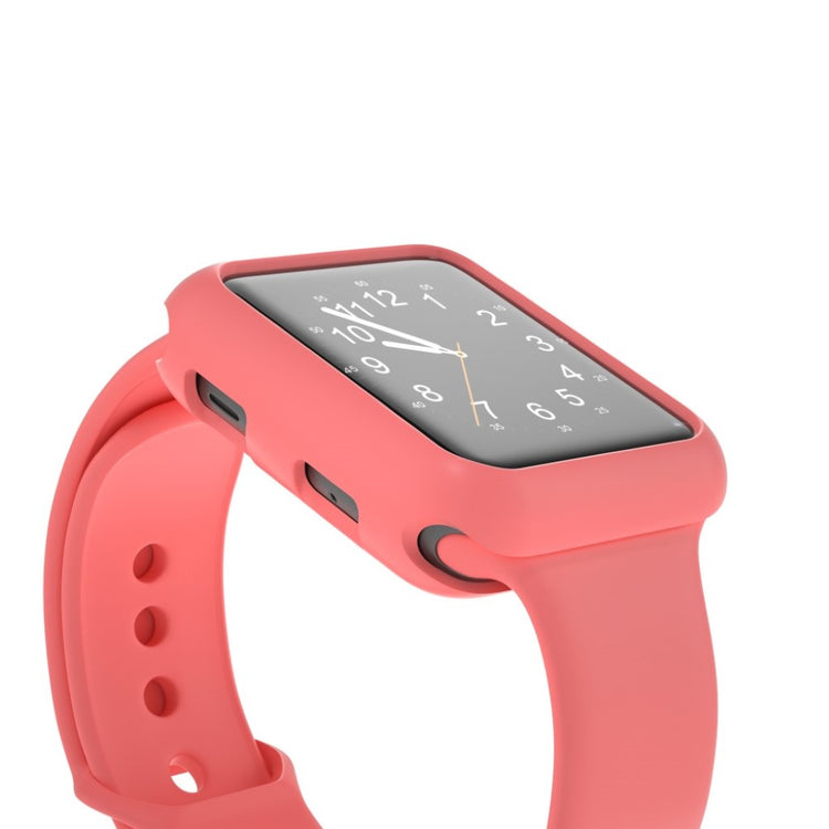 Vildt Fed Apple Watch Series 1-3 38mm Silikone Cover - Orange#serie_6