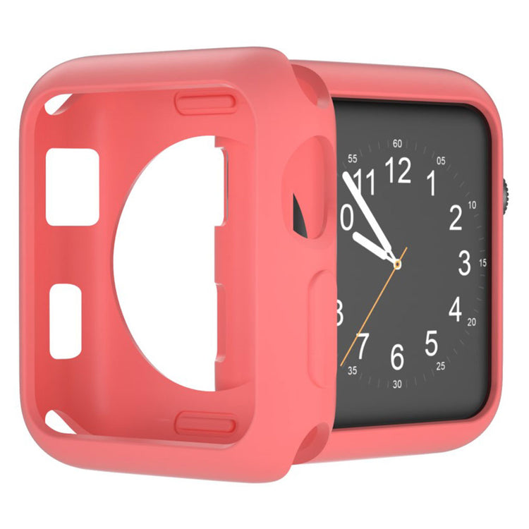 Vildt Fed Apple Watch Series 1-3 38mm Silikone Cover - Orange#serie_6