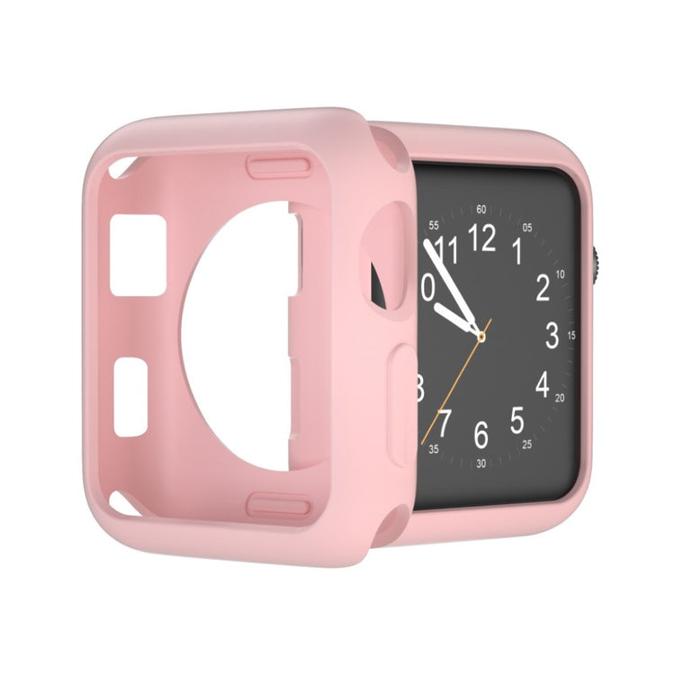 Vildt Fed Apple Watch Series 1-3 38mm Silikone Cover - Pink#serie_7