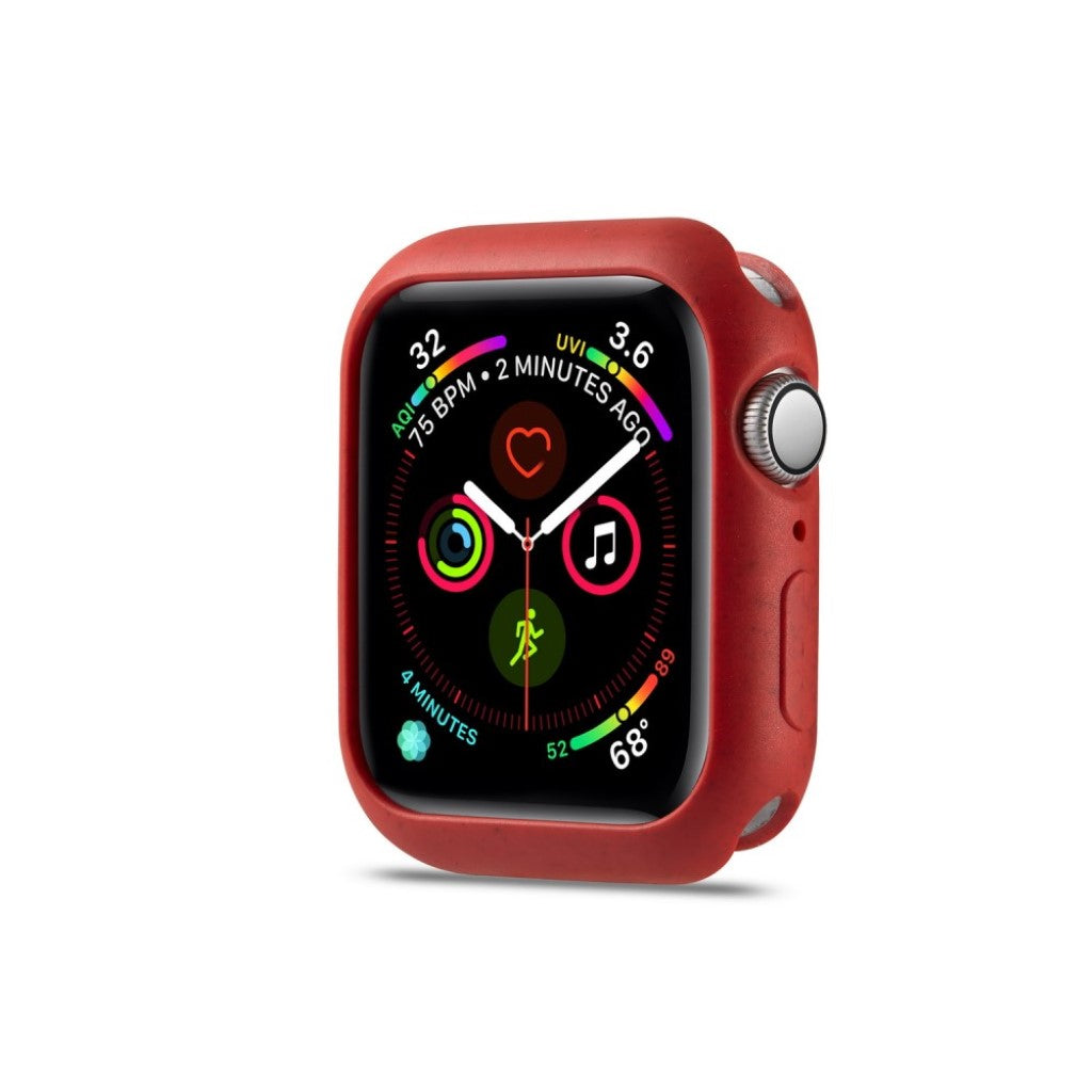 Rigtigt Fint Apple Watch Series 1-3 38mm Silikone Cover - Rød#serie_2