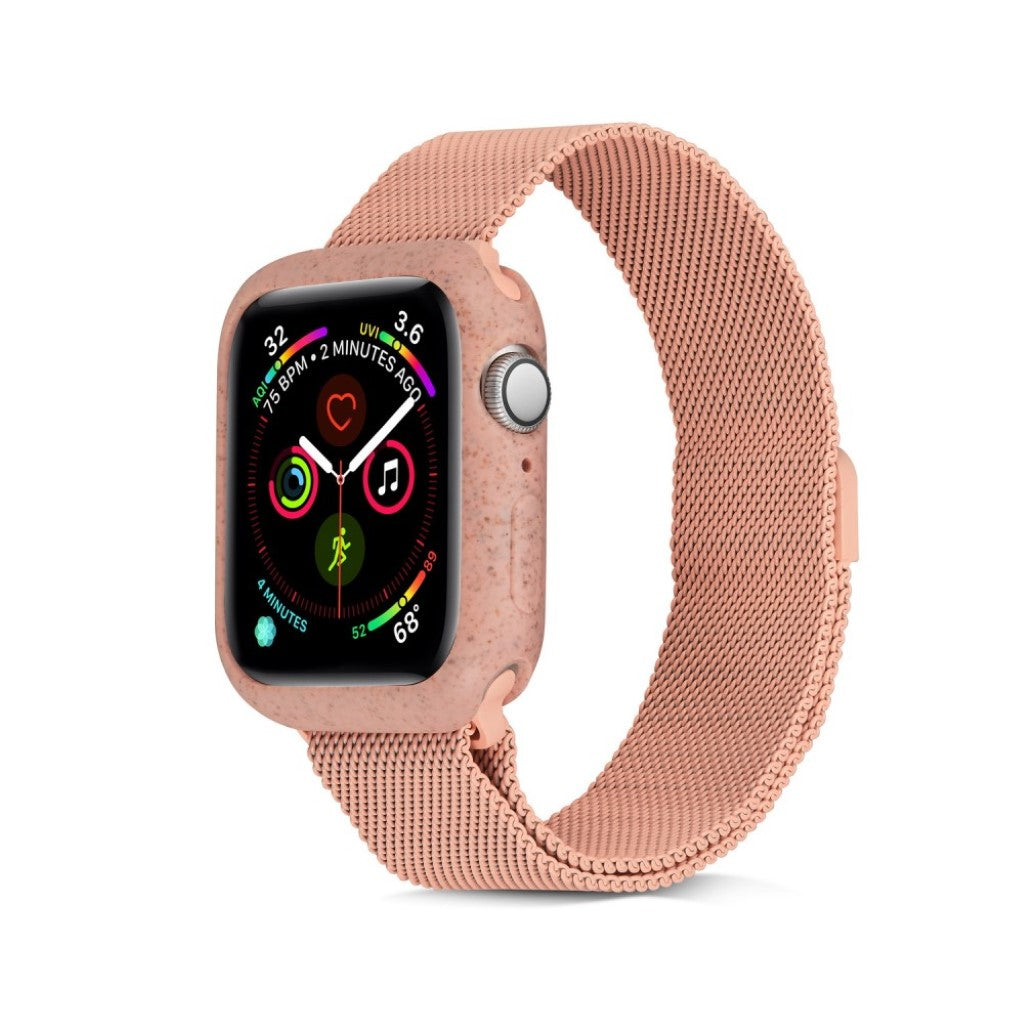 Rigtigt Fint Apple Watch Series 1-3 38mm Silikone Cover - Pink#serie_3