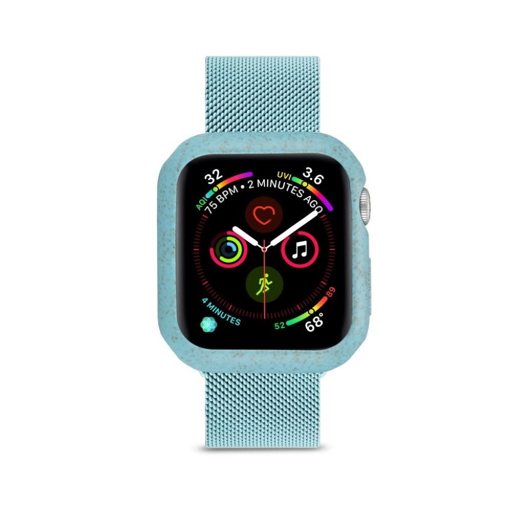 Rigtigt Fint Apple Watch Series 1-3 38mm Silikone Cover - Blå#serie_6