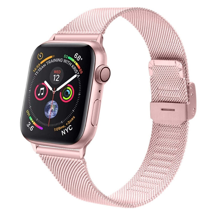 Stilren Apple Watch Series 1-3 38mm Metal Rem - Pink#serie_4