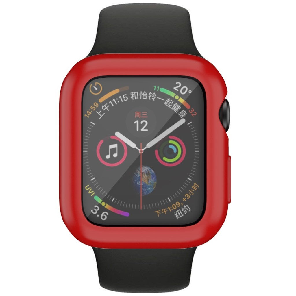 Meget Godt Apple Watch Series 1-3 38mm Silikone Cover - Rød#serie_4