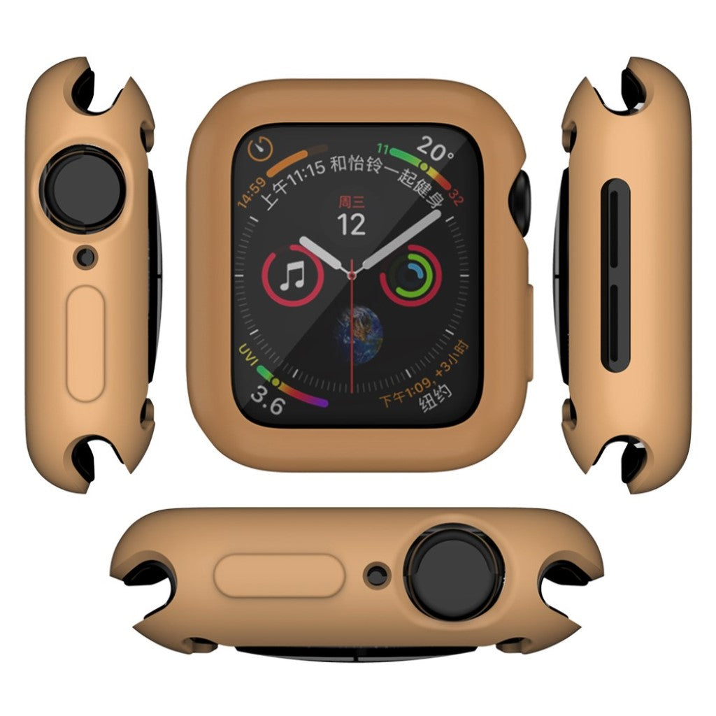 Meget Godt Apple Watch Series 1-3 38mm Silikone Cover - Brun#serie_7