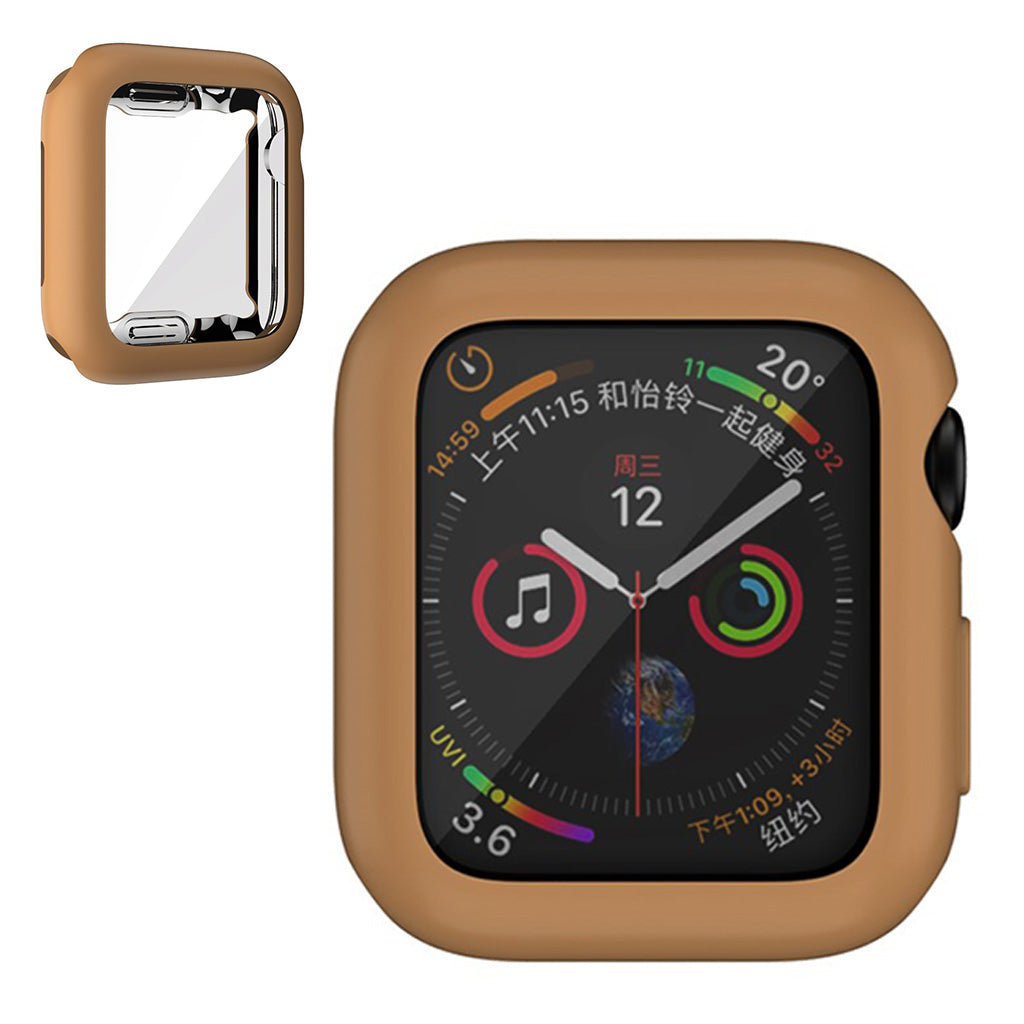 Meget Godt Apple Watch Series 1-3 38mm Silikone Cover - Brun#serie_7