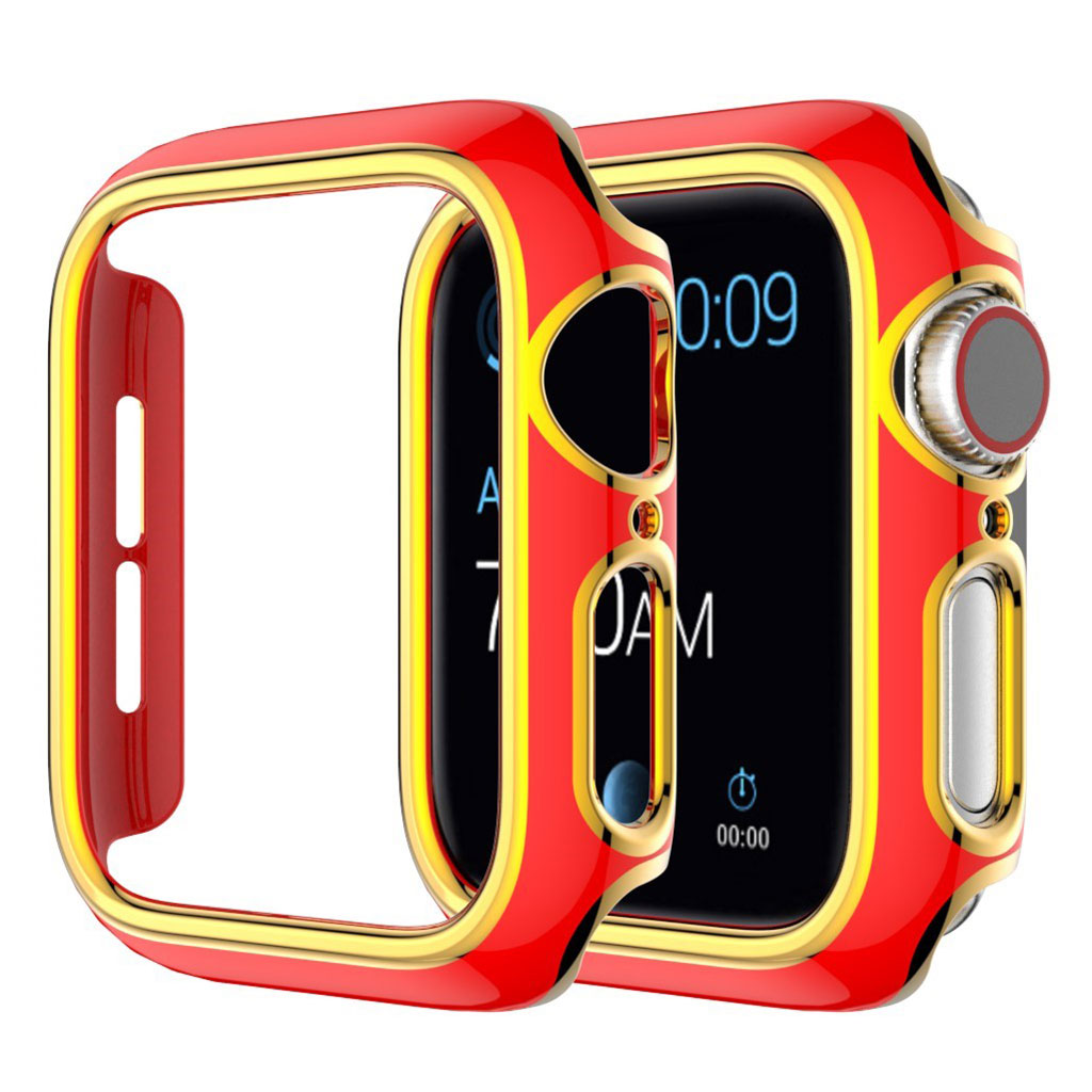 Vildt Fint Apple Watch Series 1-3 38mm Plastik Cover - Rød#serie_7