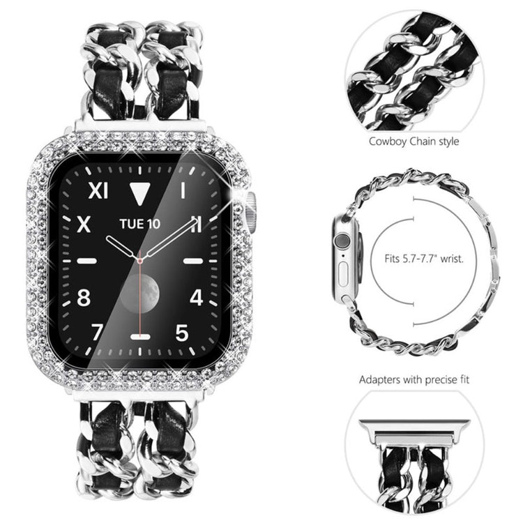 Apple Watch Series 1-3 38mm Metal Cover - Sort#serie_5