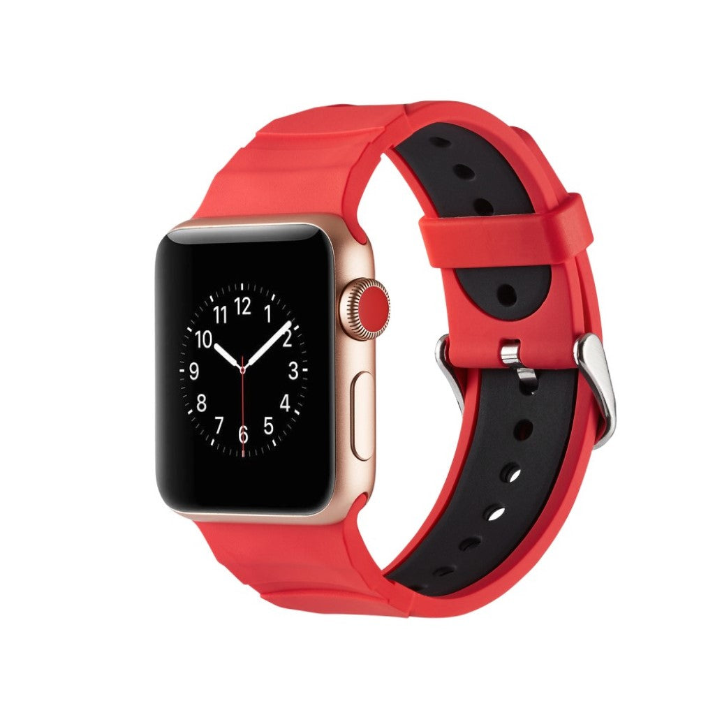 Superflot Apple Watch Series 4 40mm Silikone Rem - Flerfarvet#serie_3