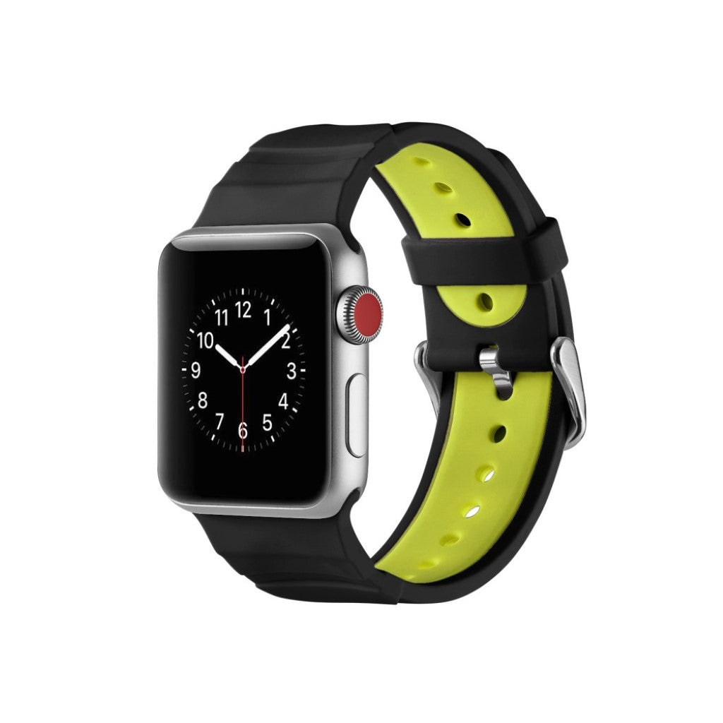 Superflot Apple Watch Series 4 40mm Silikone Rem - Flerfarvet#serie_4