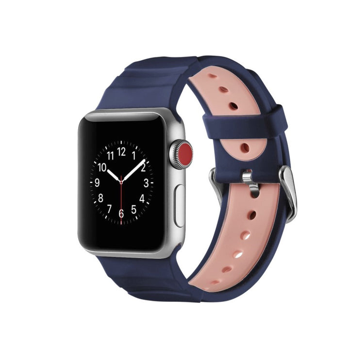 Superflot Apple Watch Series 4 40mm Silikone Rem - Flerfarvet#serie_5