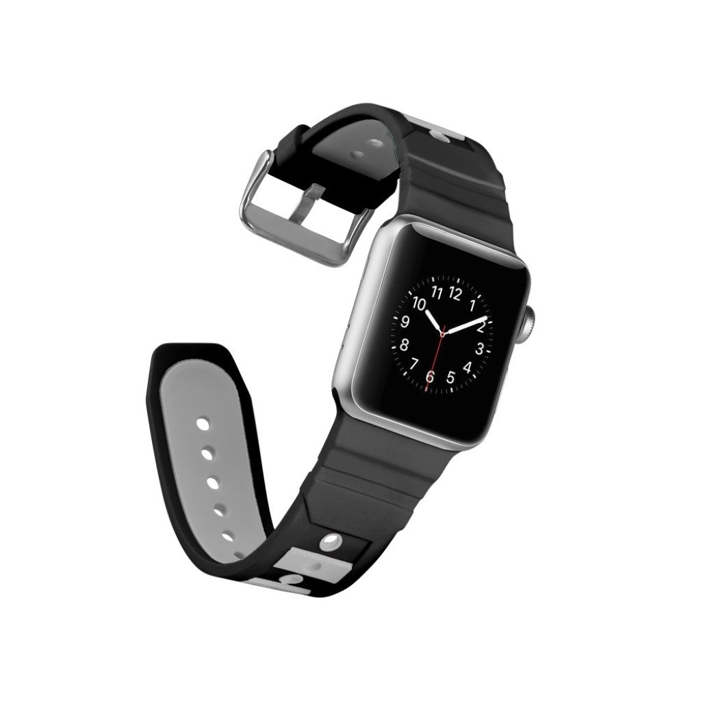 Superflot Apple Watch Series 4 40mm Silikone Rem - Flerfarvet#serie_7