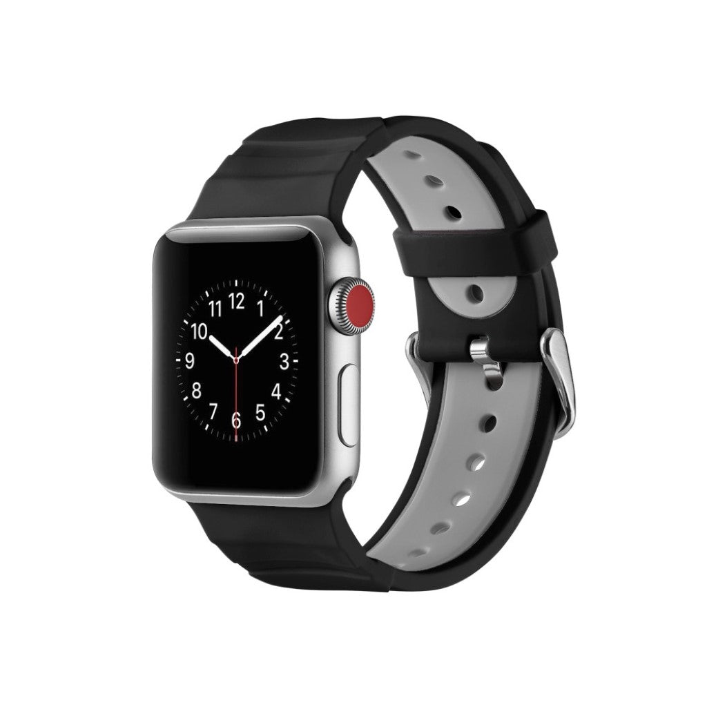 Superflot Apple Watch Series 4 40mm Silikone Rem - Flerfarvet#serie_7