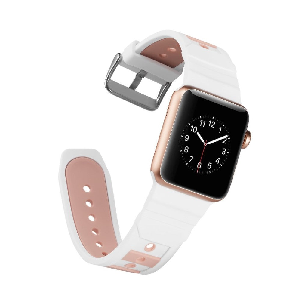 Superflot Apple Watch Series 4 40mm Silikone Rem - Flerfarvet#serie_8