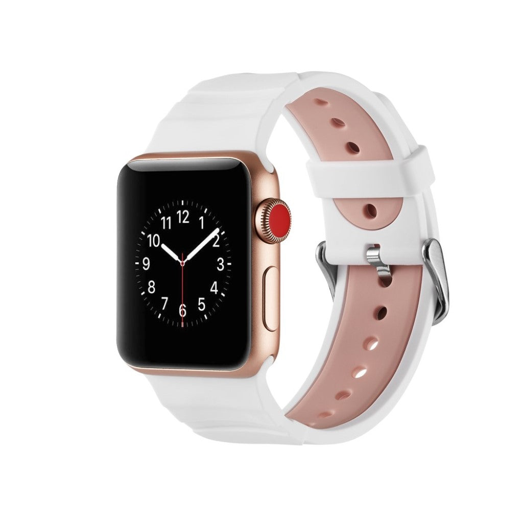 Superflot Apple Watch Series 4 40mm Silikone Rem - Flerfarvet#serie_8