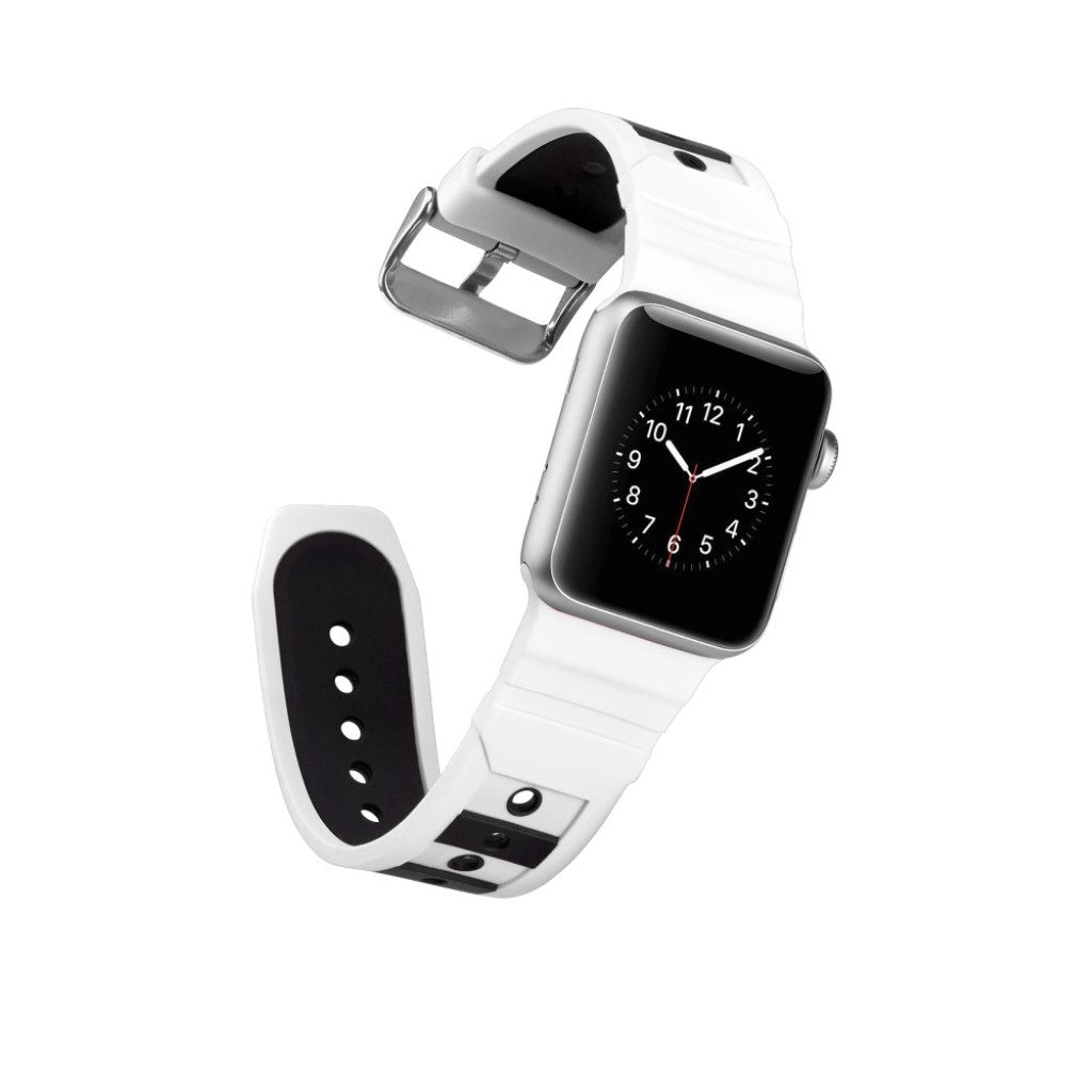 Superflot Apple Watch Series 4 40mm Silikone Rem - Flerfarvet#serie_9