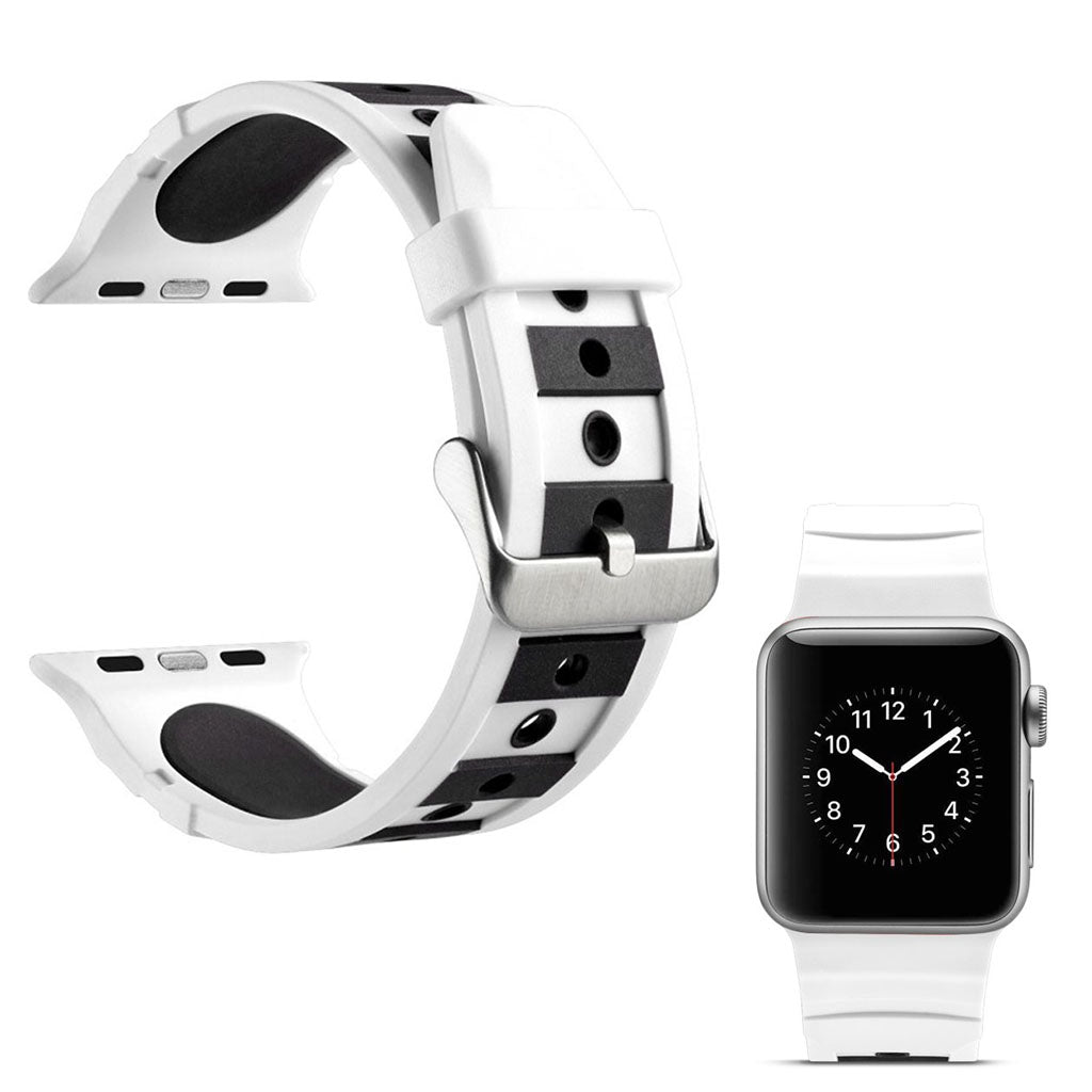 Superflot Apple Watch Series 4 40mm Silikone Rem - Flerfarvet#serie_9